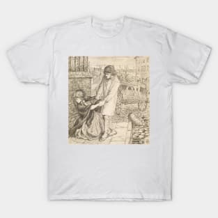 Found - Compositional Study by Dante Gabriel Rossetti T-Shirt